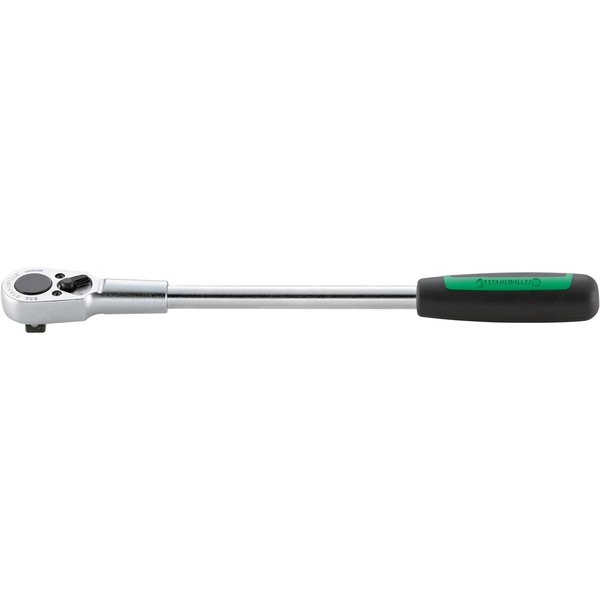 Stahlwille Tools 12, 5 mm (1/2") Ratchet WA.10 ° L.380 mm 13121010